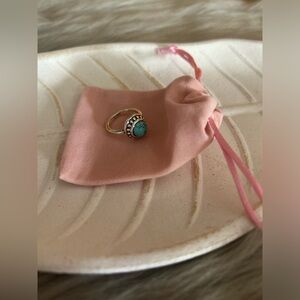 NEW - turquoise & silver ring